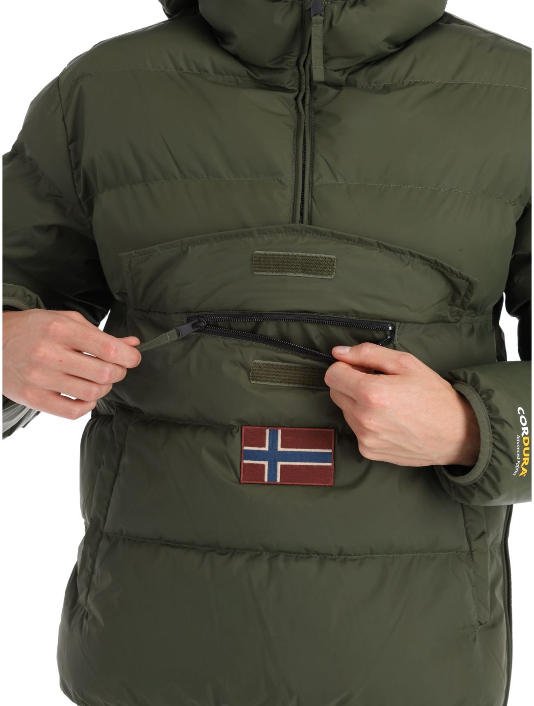 Napapijri, Rainforest Op Winter Puffer anorak d'hiver hommes Green Depths vert 