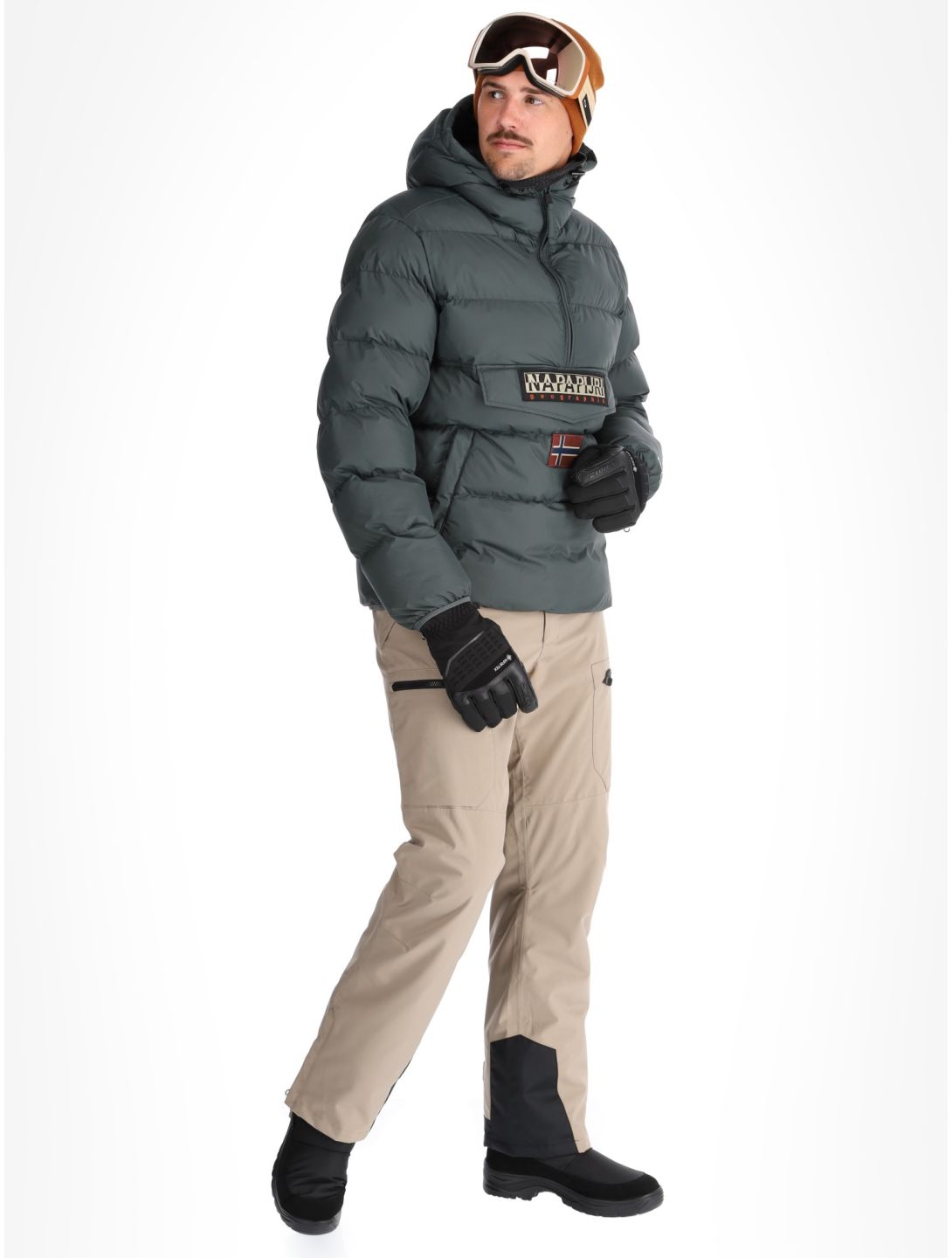 Napapijri, Rainforest Op Winter Puffer anorak d'hiver hommes Green Urban 