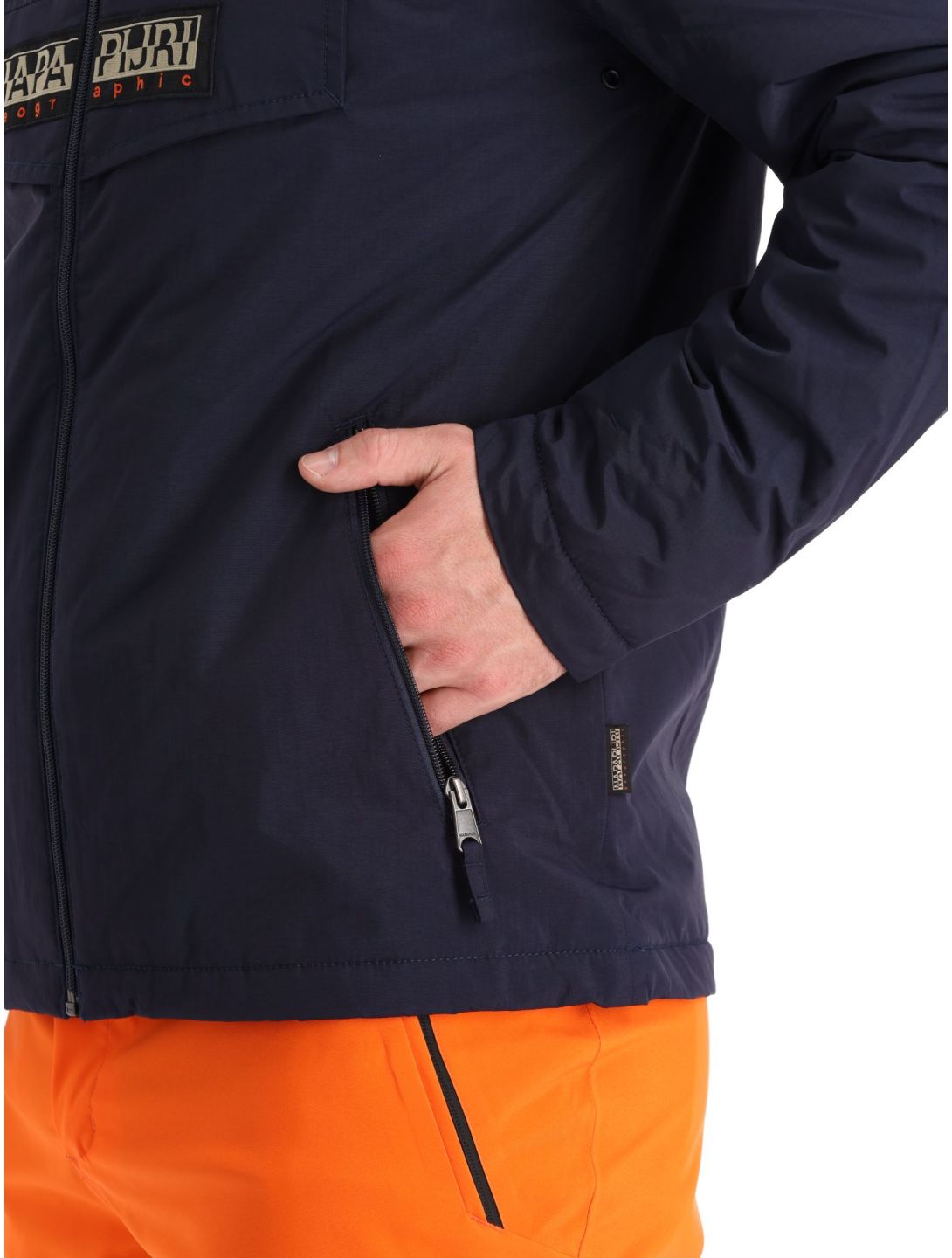 Napapijri, Rainforest Open Winter veste de ski hommes Blu Marine bleu 