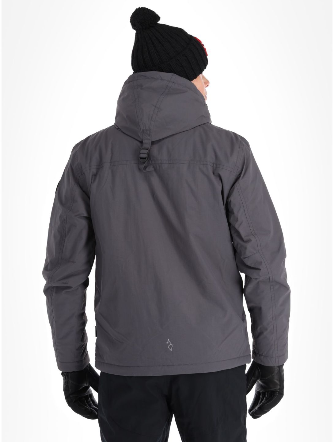 Napapijri, Rainforest Open Winter veste de ski hommes Dark Grey Solid gris 