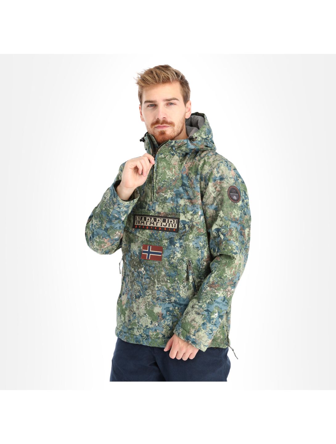 Napapijri, Rainforest Pkt Prt 1 anorak d'hiver hommes vert 