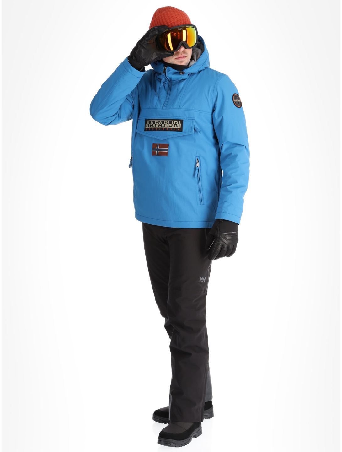 Napapijri, Rainforest Pocket 2 anorak d'hiver hommes Blue Sapphire bleu 