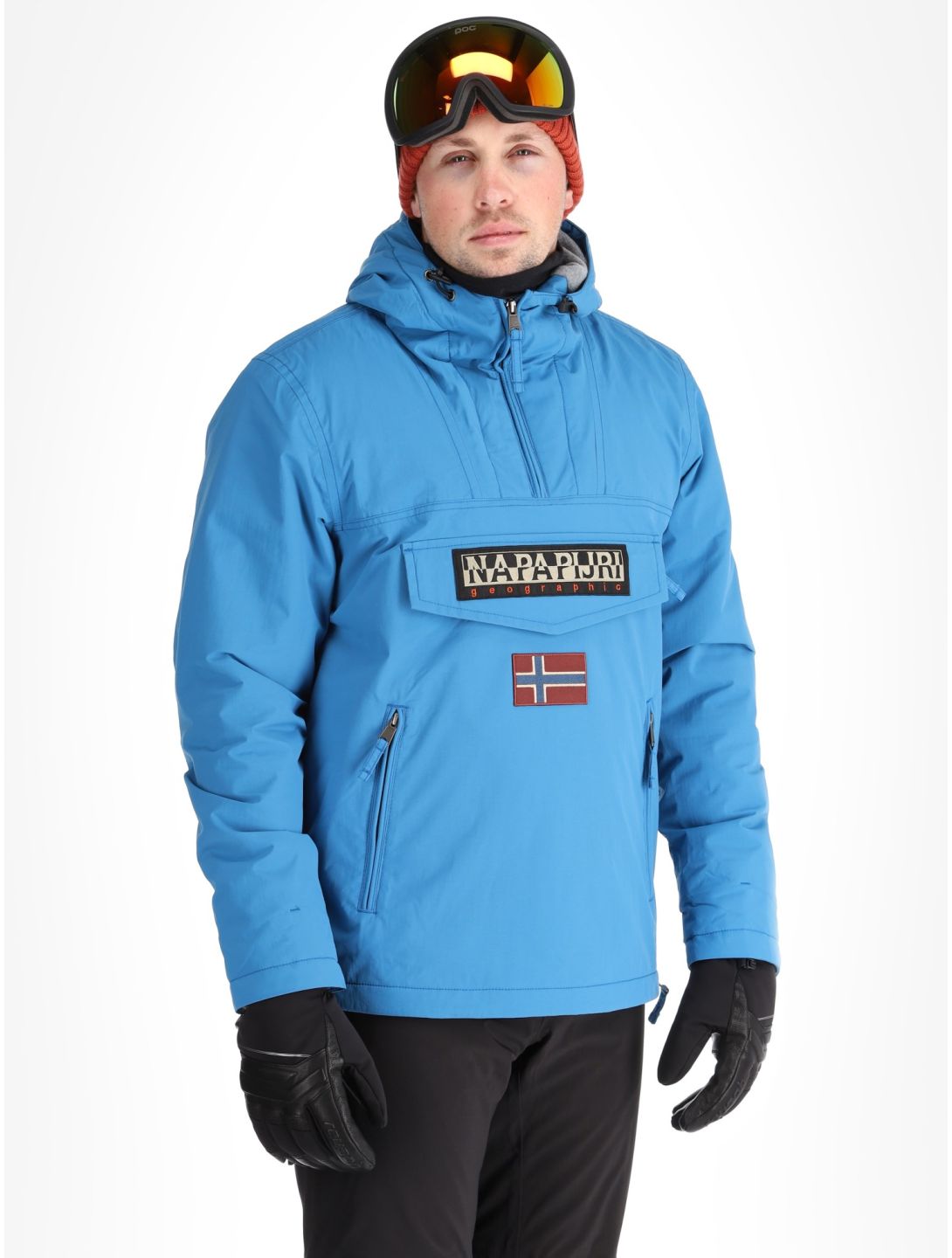 Napapijri, Rainforest Pocket 2 anorak d'hiver hommes Blue Sapphire bleu 