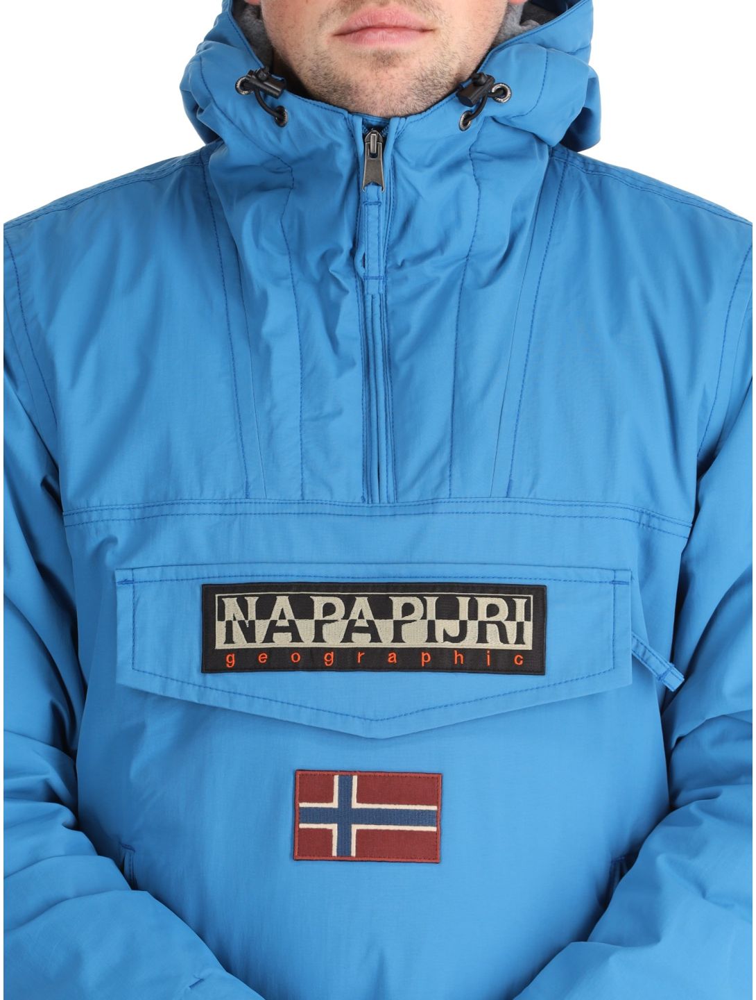 Napapijri, Rainforest Pocket 2 anorak d'hiver hommes Blue Sapphire bleu 