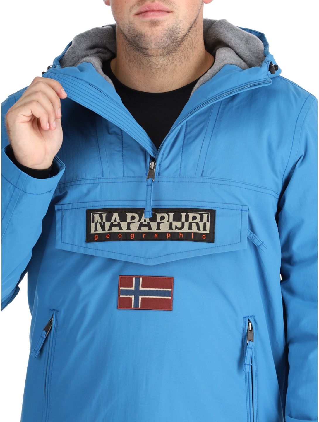 Napapijri, Rainforest Pocket 2 anorak d'hiver hommes Blue Sapphire bleu 