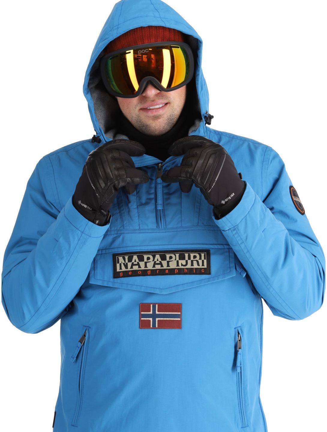 Napapijri, Rainforest Pocket 2 anorak d'hiver hommes Blue Sapphire bleu 