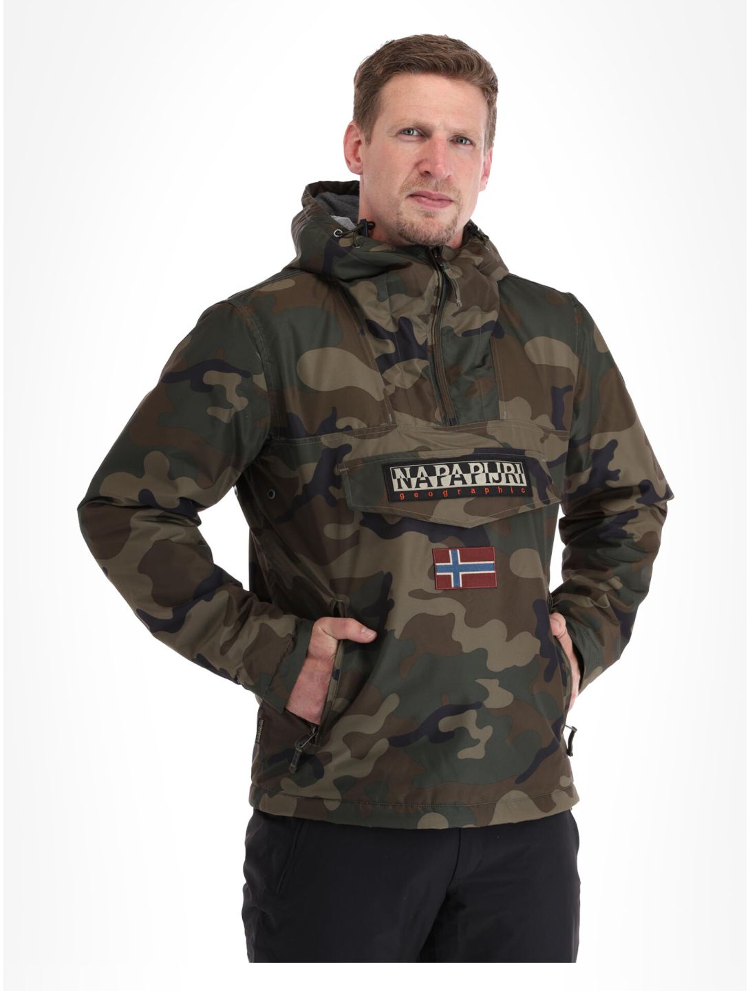 Napapijri, Rainforest Pkt Prt 2 anorak d'hiver hommes Fantasy F84 multicolore 