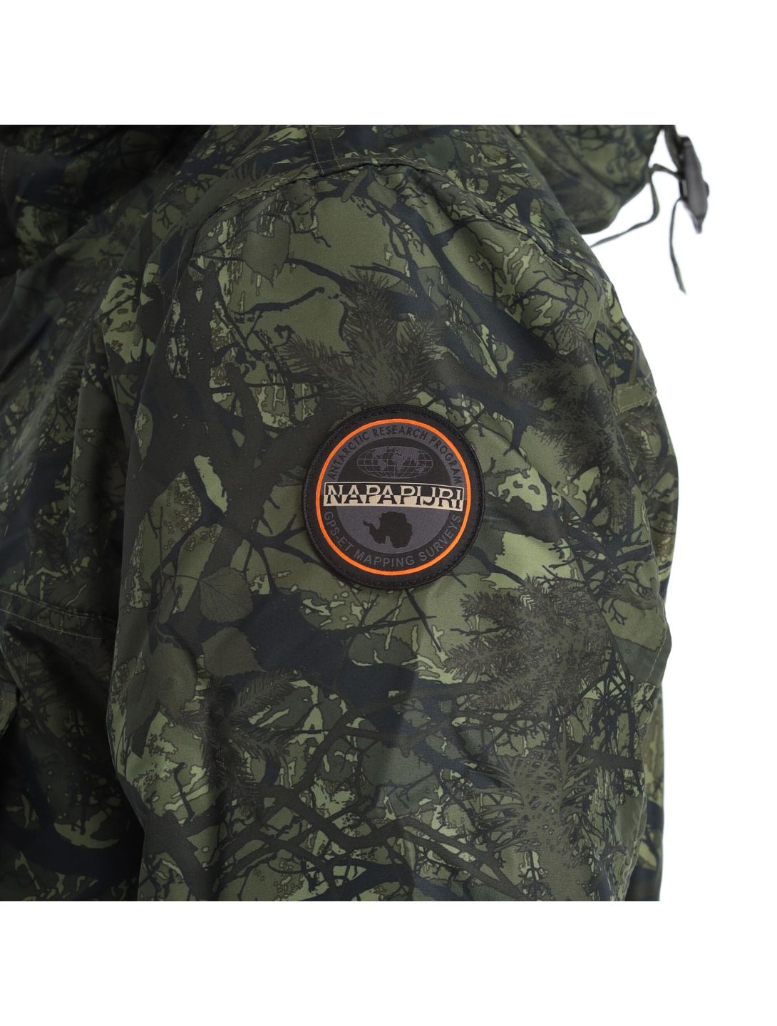 Napapijri, Rainforest Pocket Prt 2 (2022/2023) anorak d'hiver hommes camo vert 