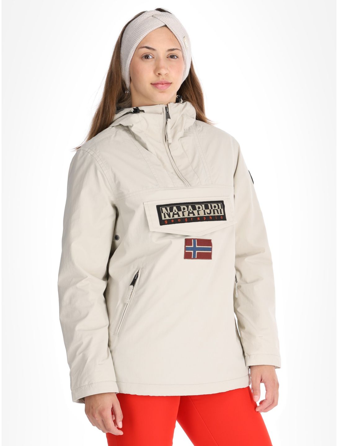 Napapijri Rainforest W Pkt 4 anorak d hiver femmes Beige Silver beige SkiWebShop