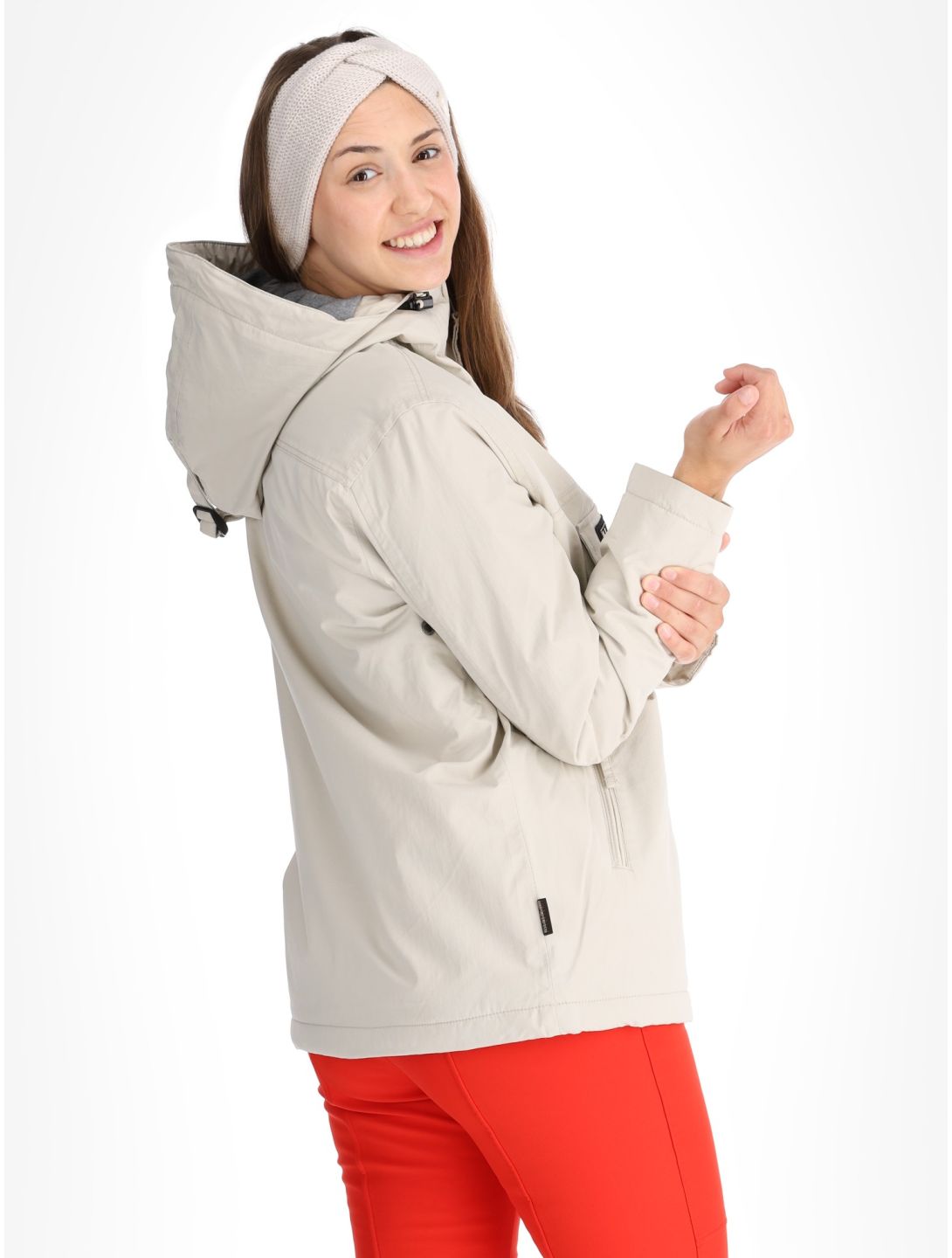 Napapijri, Rainforest W Pkt 4 anorak d'hiver femmes Beige Silver beige 