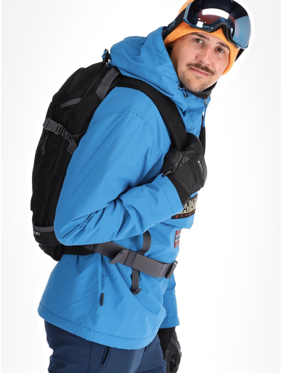 Napapijri, Rainforest Winter 3 anorak d'hiver hommes Blue Sapphire bleu 