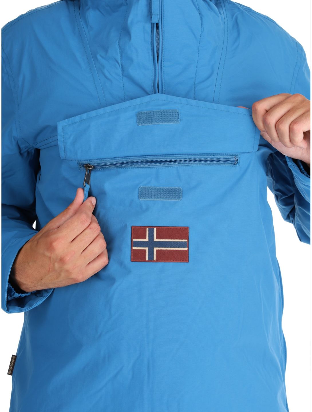 Napapijri, Rainforest Winter 3 anorak d'hiver hommes Blue Sapphire bleu 