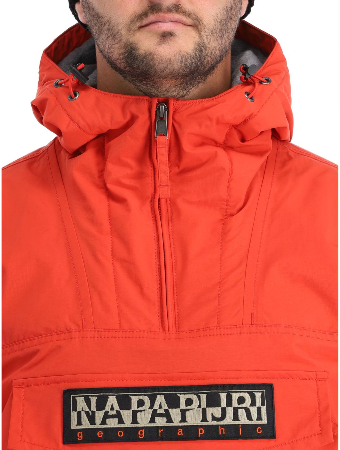 Napapijri, Rainforest Winter 3 anorak d'hiver hommes Red Poppy rouge 