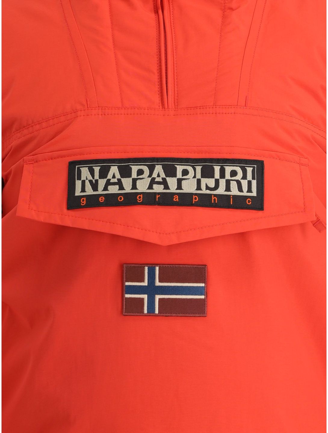 Napapijri, Rainforest Winter 3 anorak d'hiver hommes Red Poppy rouge 