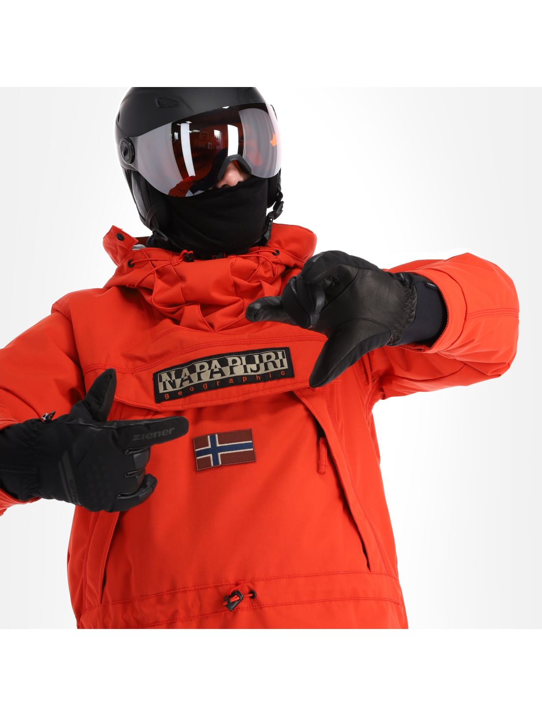 Napapijri, Skidoo 4 (2022/2023) anorak d'hiver hommes poppy rouge 