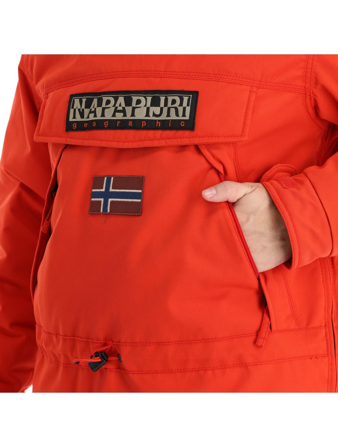 Napapijri, Skidoo 4 (2022/2023) anorak d'hiver hommes poppy rouge 