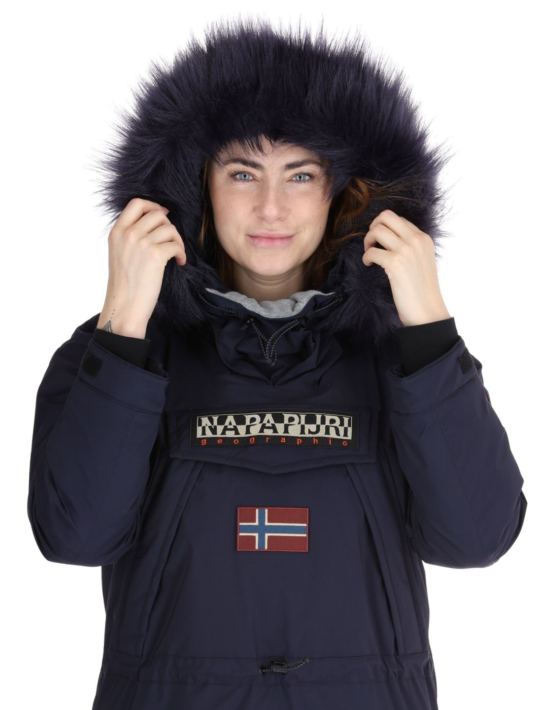 Napapijri, Skidoo W 2.0 anorak d'hiver femmes Blue Marine bleu 