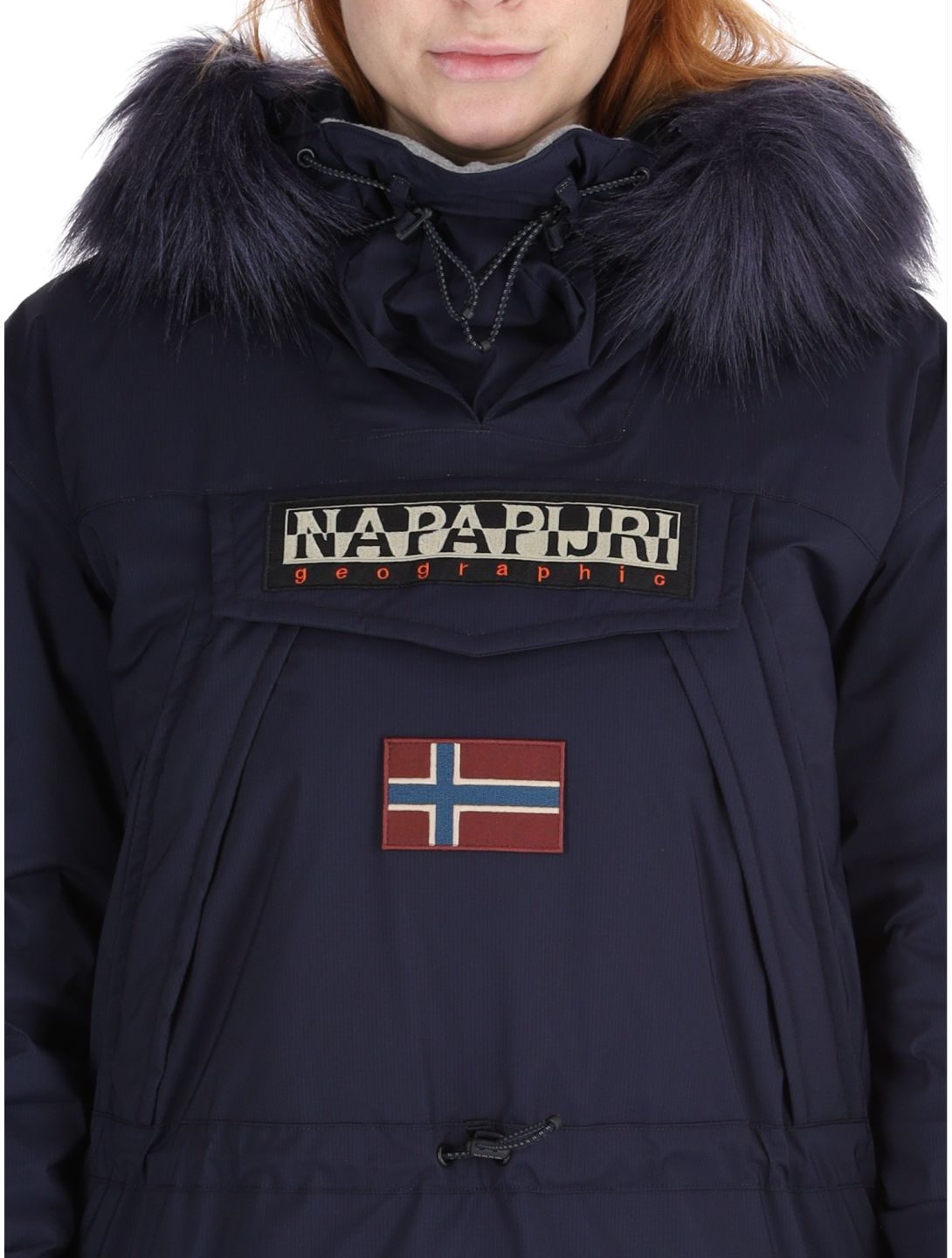 Napapijri, Skidoo W 2.0 anorak d'hiver femmes Blue Marine bleu 