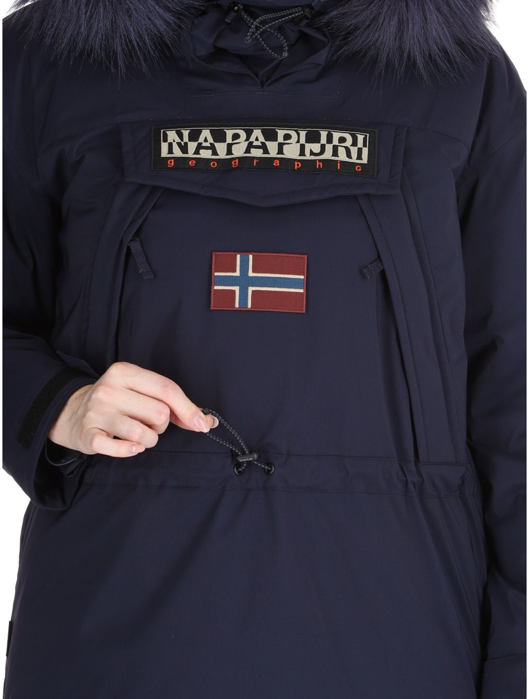 Napapijri, Skidoo W 2.0 anorak d'hiver femmes Blue Marine bleu 