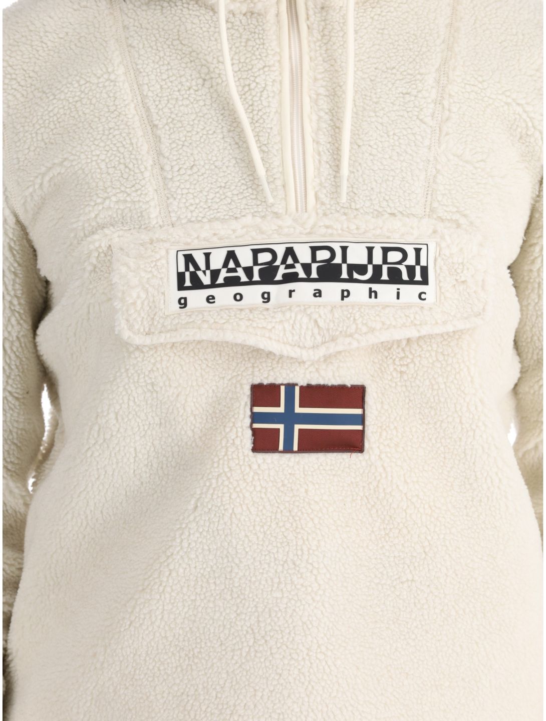 Napapijri, T-Burgee Curly pull hommes Beige Dimity beige 