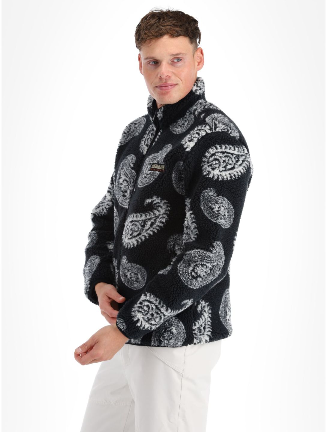 Napapijri, T-Holiday FZ gilet hommes Paisley FW6 multicolore 