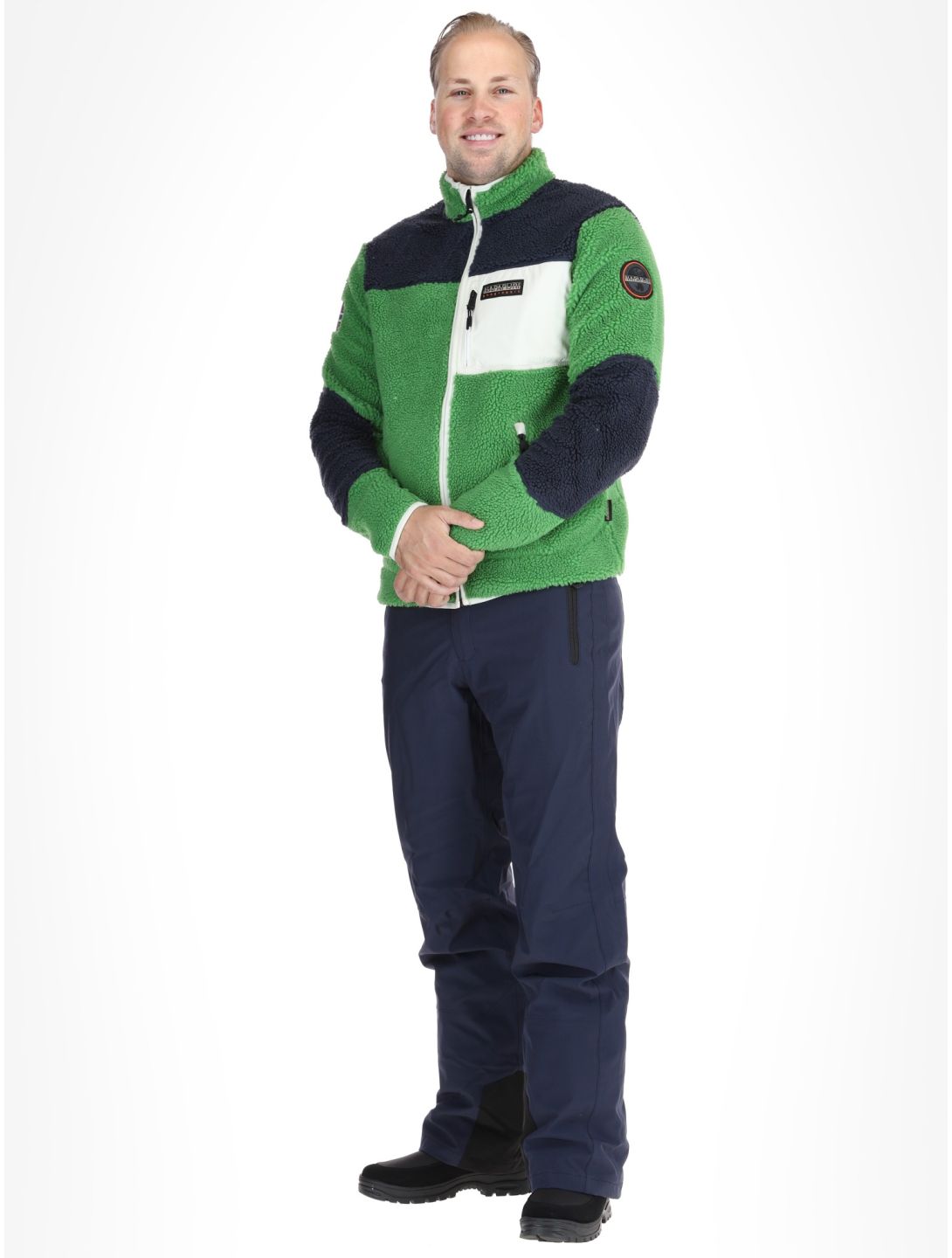 Napapijri, Yupik FZ 3 gilet hommes Kelly Green vert 