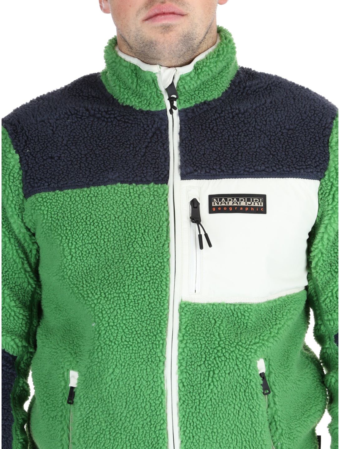 Napapijri, Yupik FZ 3 gilet hommes Kelly Green vert 