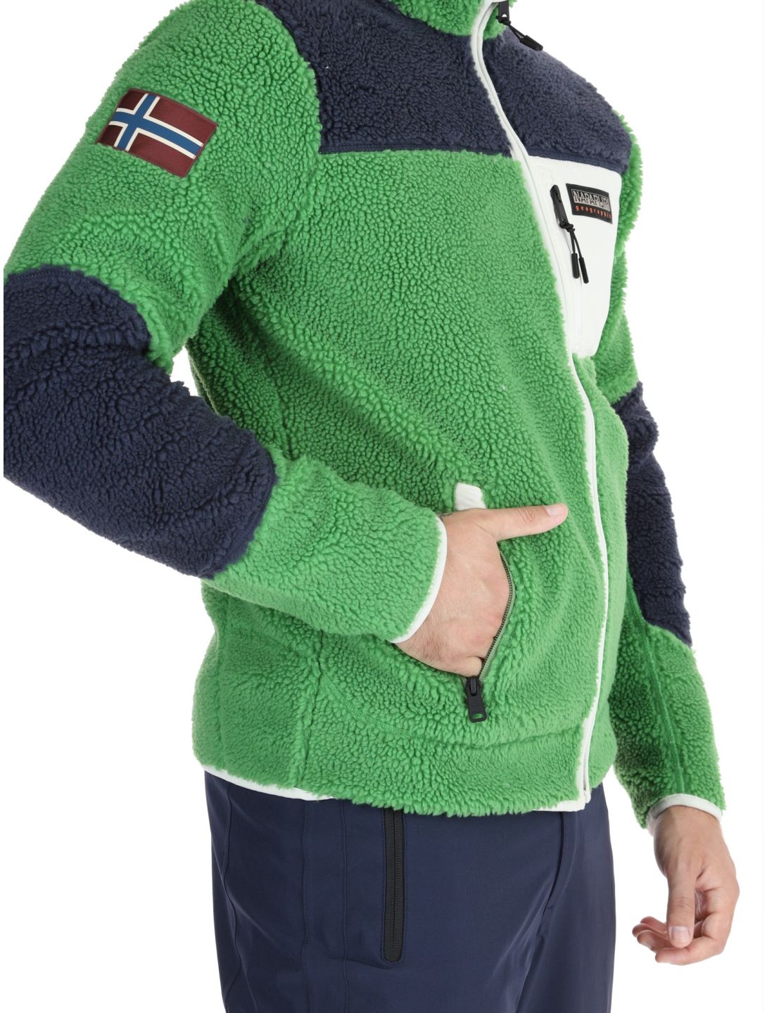 Napapijri, Yupik FZ 3 gilet hommes Kelly Green vert 