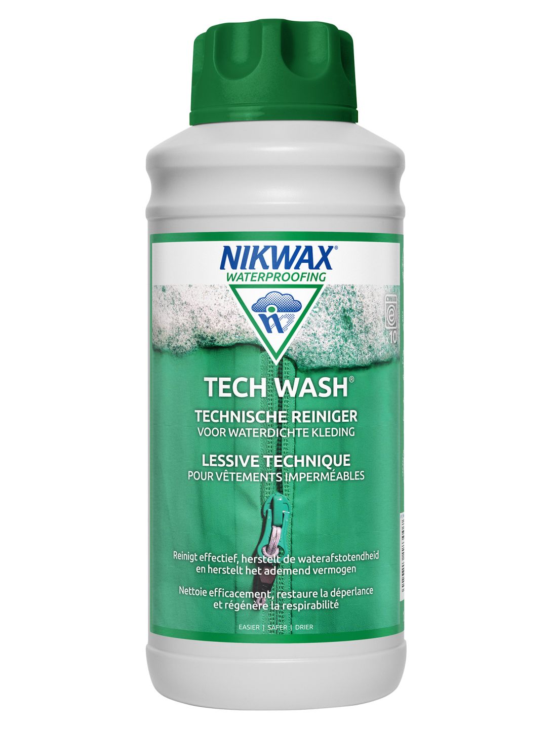 Nikwax, Tech Wash 1 Liter détergent à lessive unisexe 