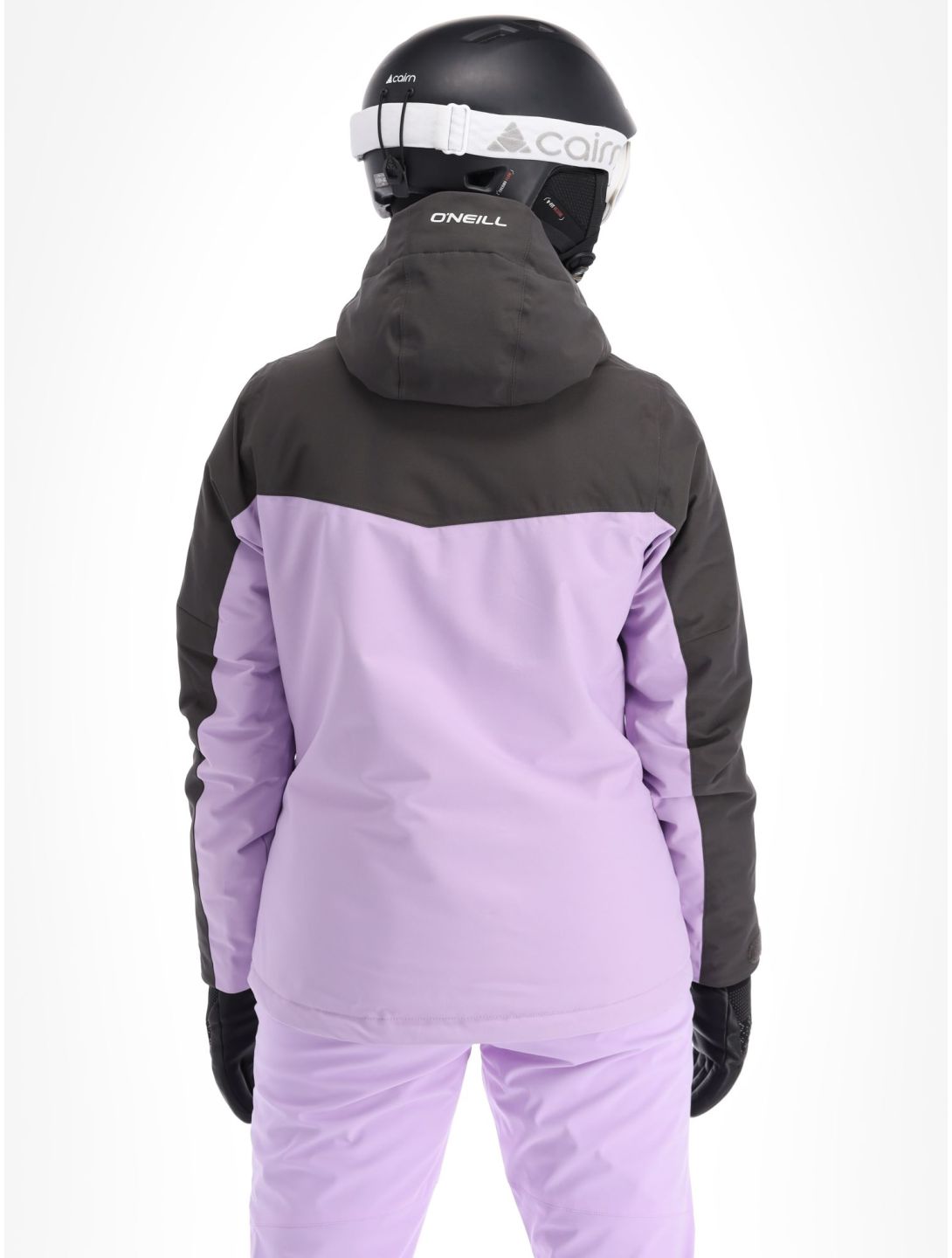 O'Neill, Aplite veste de ski femmes Raven Colour Block gris, rose 