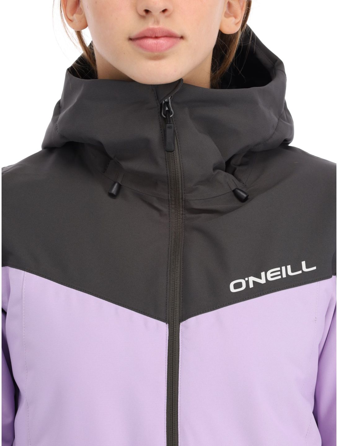 O'Neill, Aplite veste de ski femmes Raven Colour Block gris, rose 