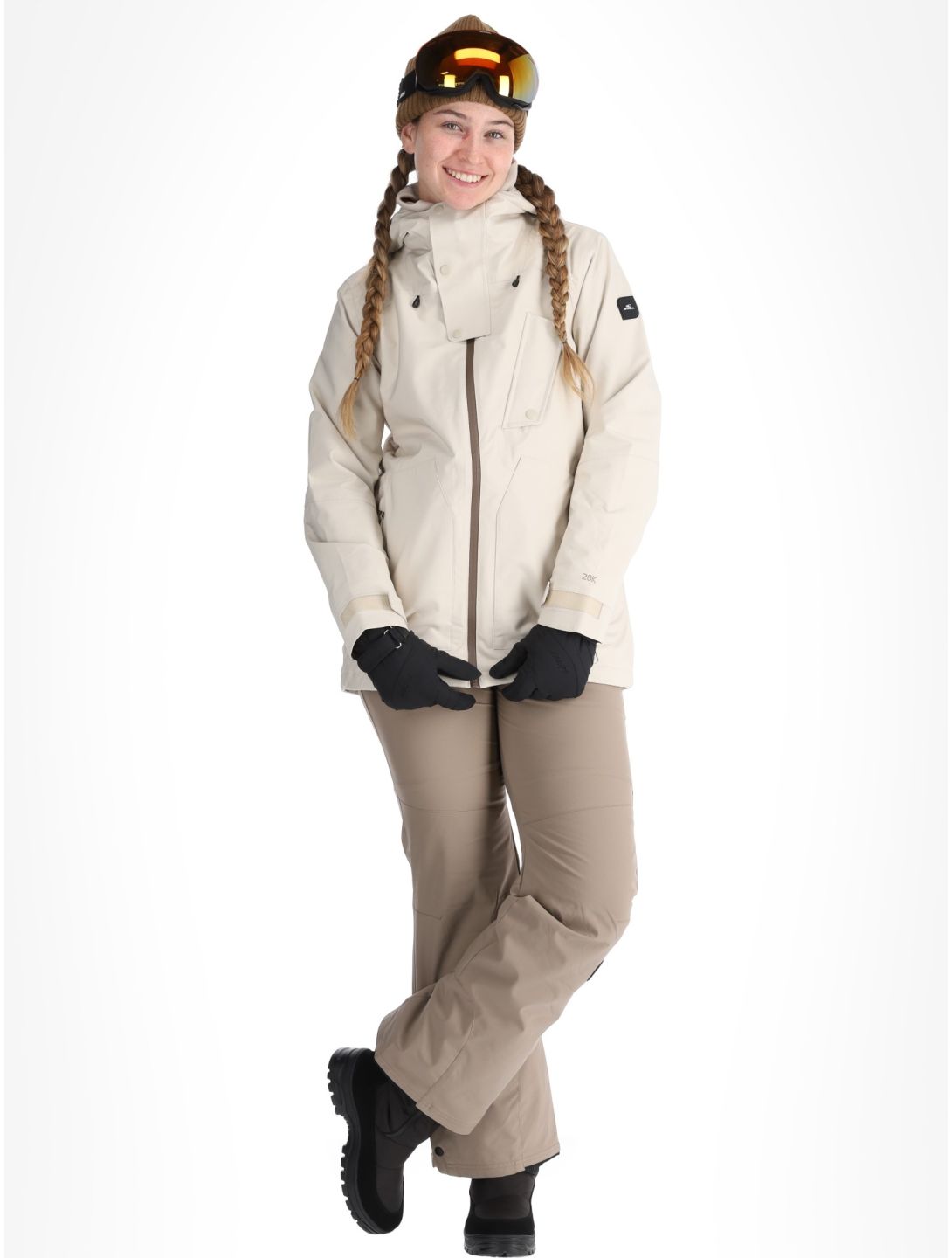 O'Neill, Aplite Pro Snow veste de ski femmes Atmosphere blanc 