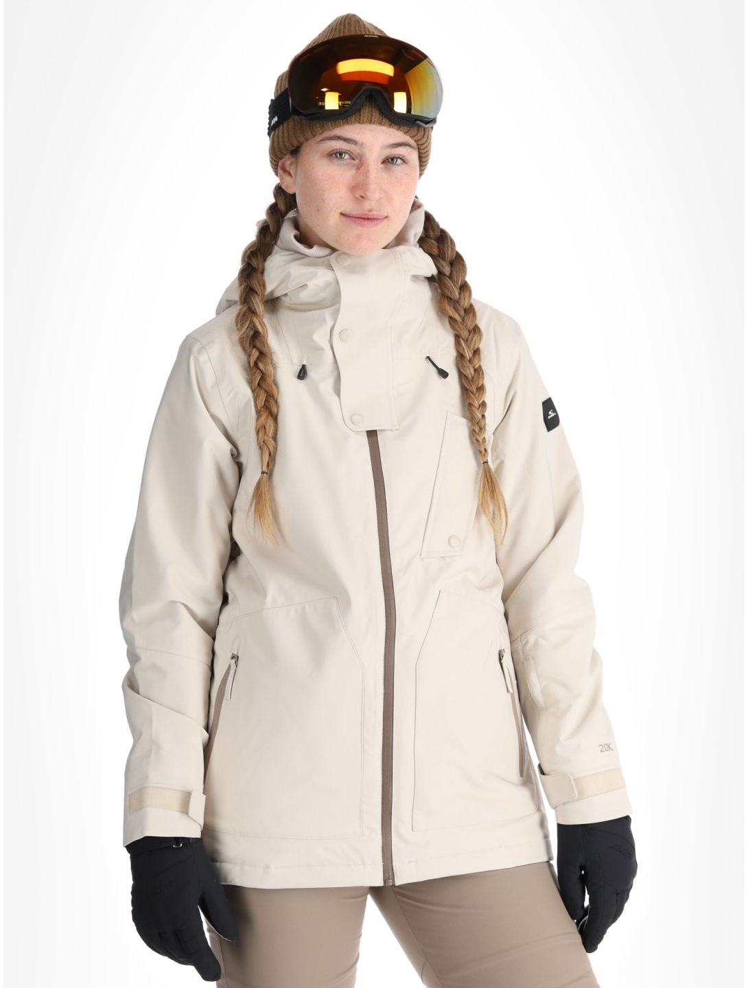 O'Neill, Aplite Pro Snow veste de ski femmes Atmosphere blanc 