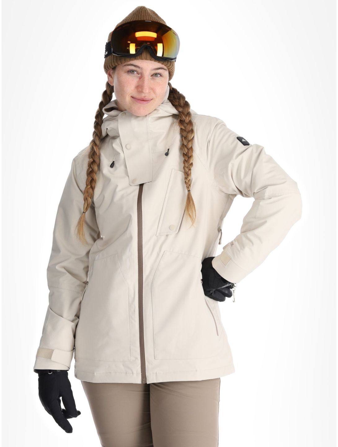 O'Neill, Aplite Pro Snow veste de ski femmes Atmosphere blanc 