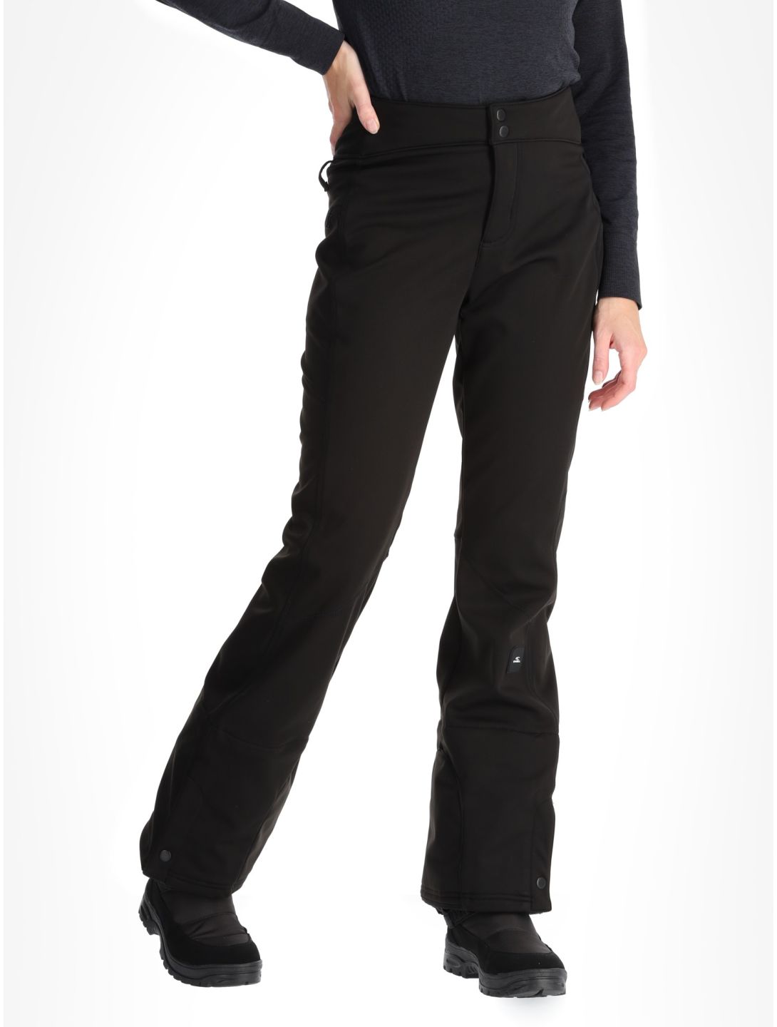 O'Neill, Blessed Softshell Hybdrid Skinny pantalon de ski en softshell femmes Black Out noir 