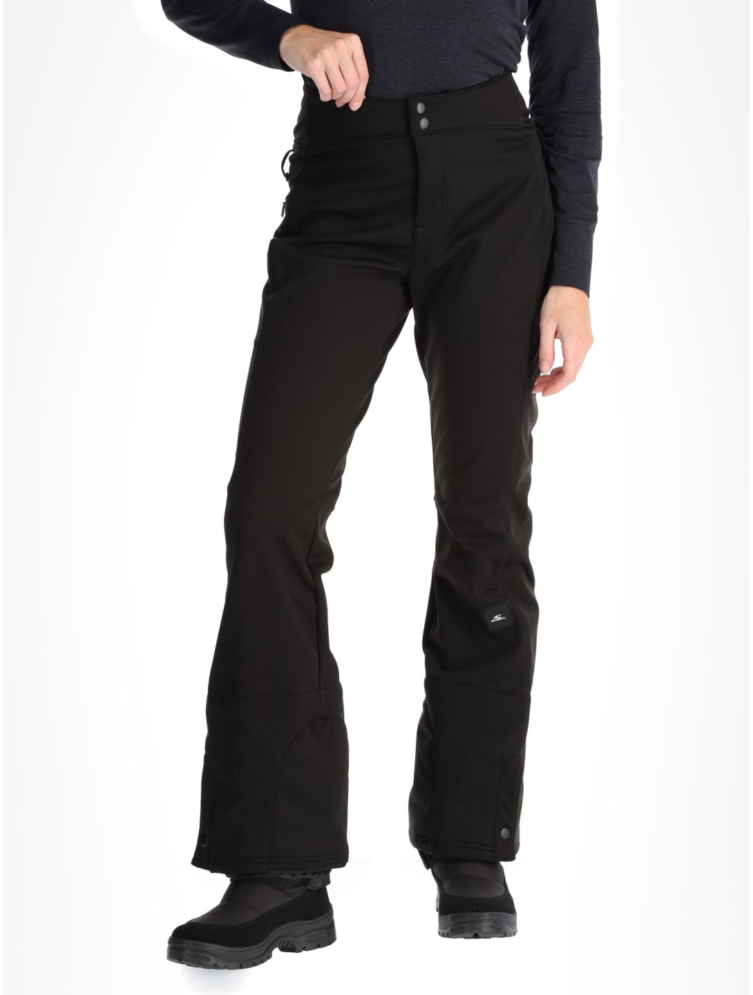 O'Neill, Blessed Softshell Hybdrid Skinny pantalon de ski en softshell femmes Black Out noir 