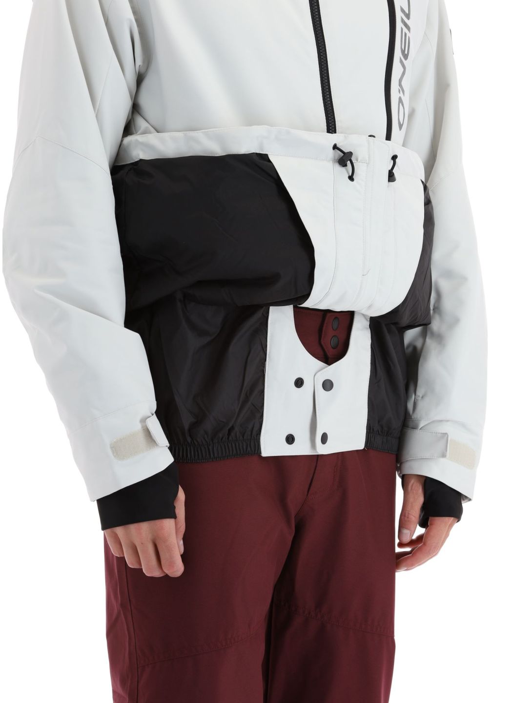 O'Neill, Hammer veste de ski hommes London Fog blanc 