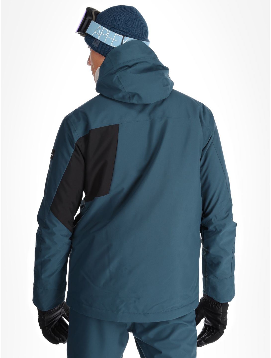 O'Neill, Hammer Block Snow veste de ski hommes Alma Steel Colour Block blanc, bleu, noir 