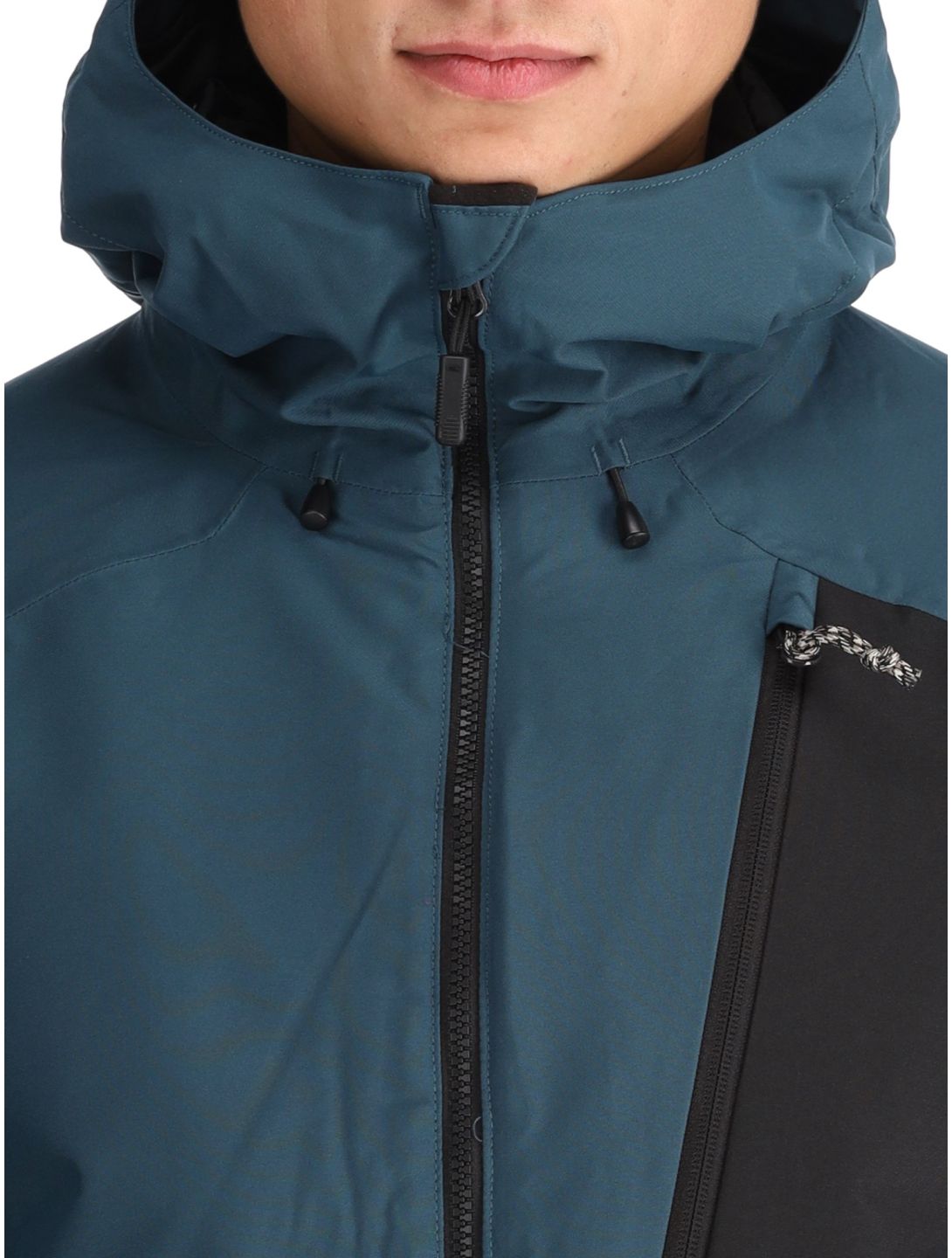 O'Neill, Hammer Block Snow veste de ski hommes Alma Steel Colour Block blanc, bleu, noir 