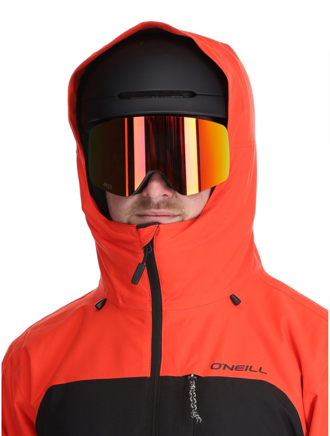 O'Neill, Hammer Plus Snow veste de ski hommes Black Out Colour Block noir, orange 