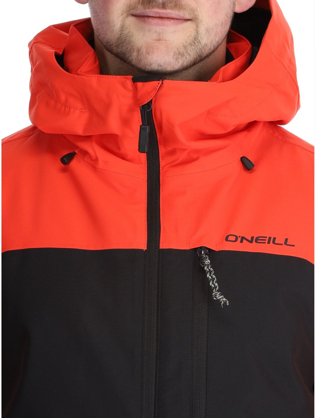 O'Neill, Hammer Plus Snow veste de ski hommes Black Out Colour Block noir, orange 