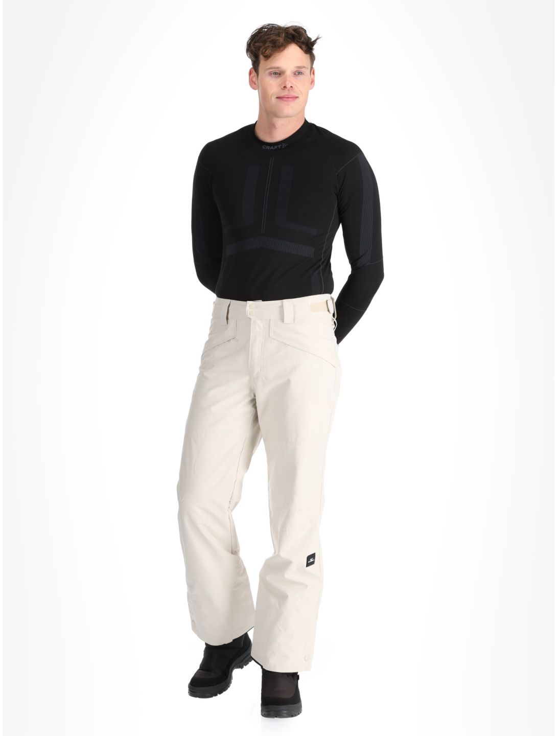 O'Neill, Hammer Regular Snow pantalon de ski hommes Atmosphere blanc 