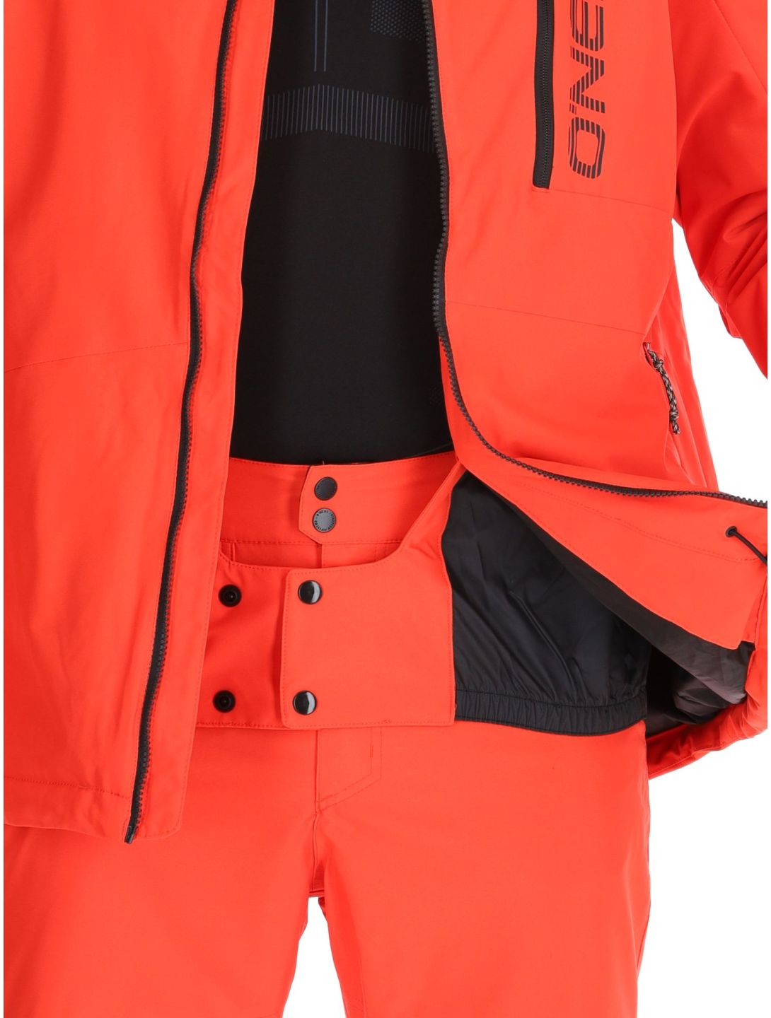 O'Neill, Hammer Snow veste de ski hommes Paprika Flame orange 