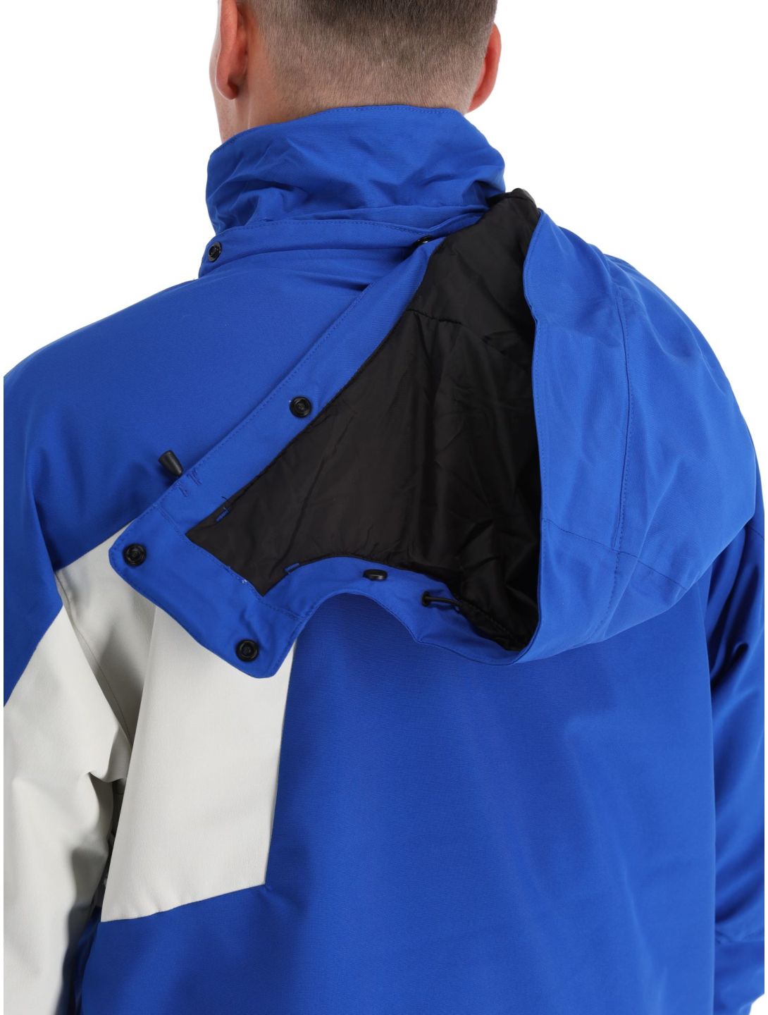 O'Neill, Jacksaw veste de ski hommes Surf the Web Colour Block bleu, gris 