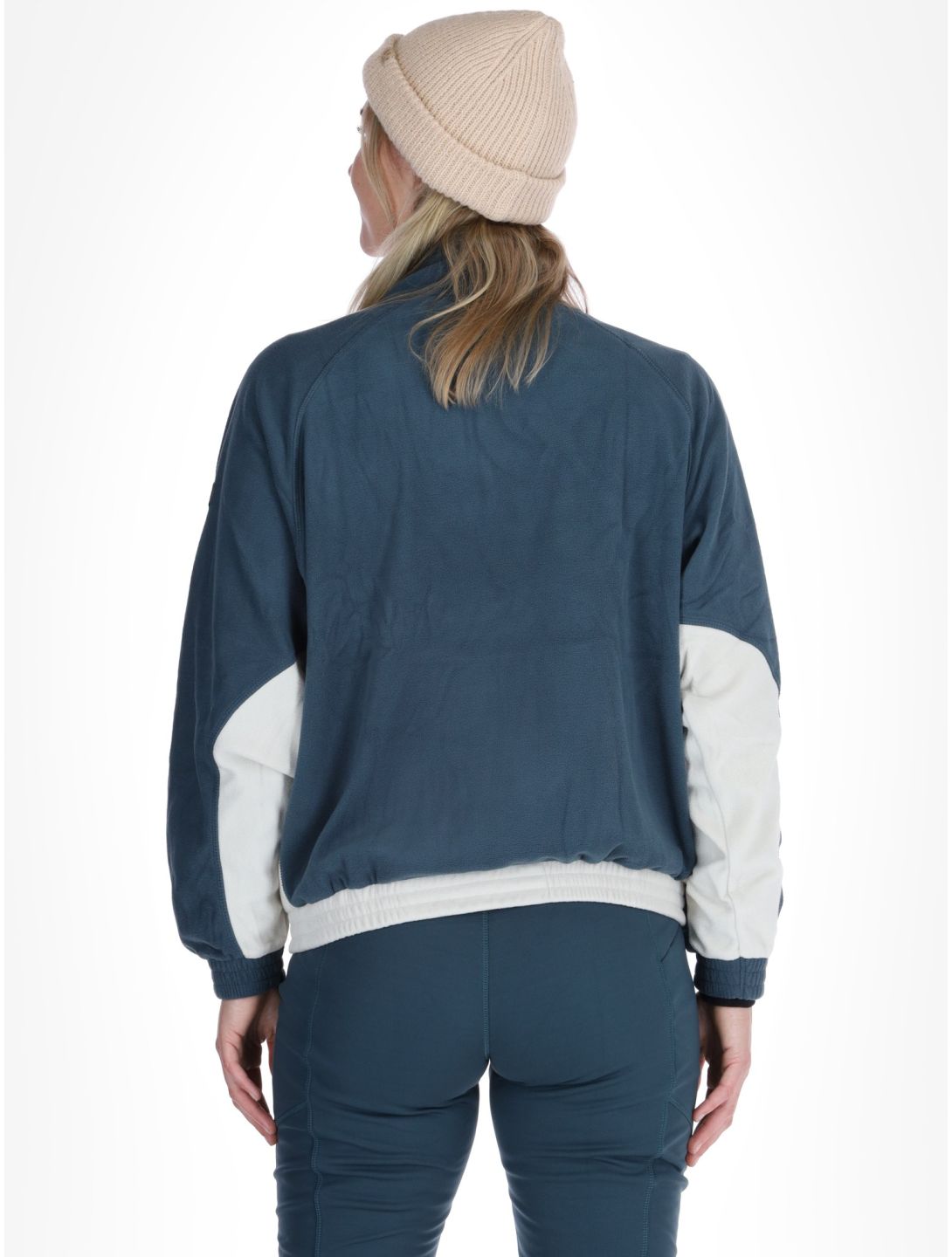 O'Neill, O'riginals Polartec 100HZ pull femmes Alma Steel blanc, bleu 