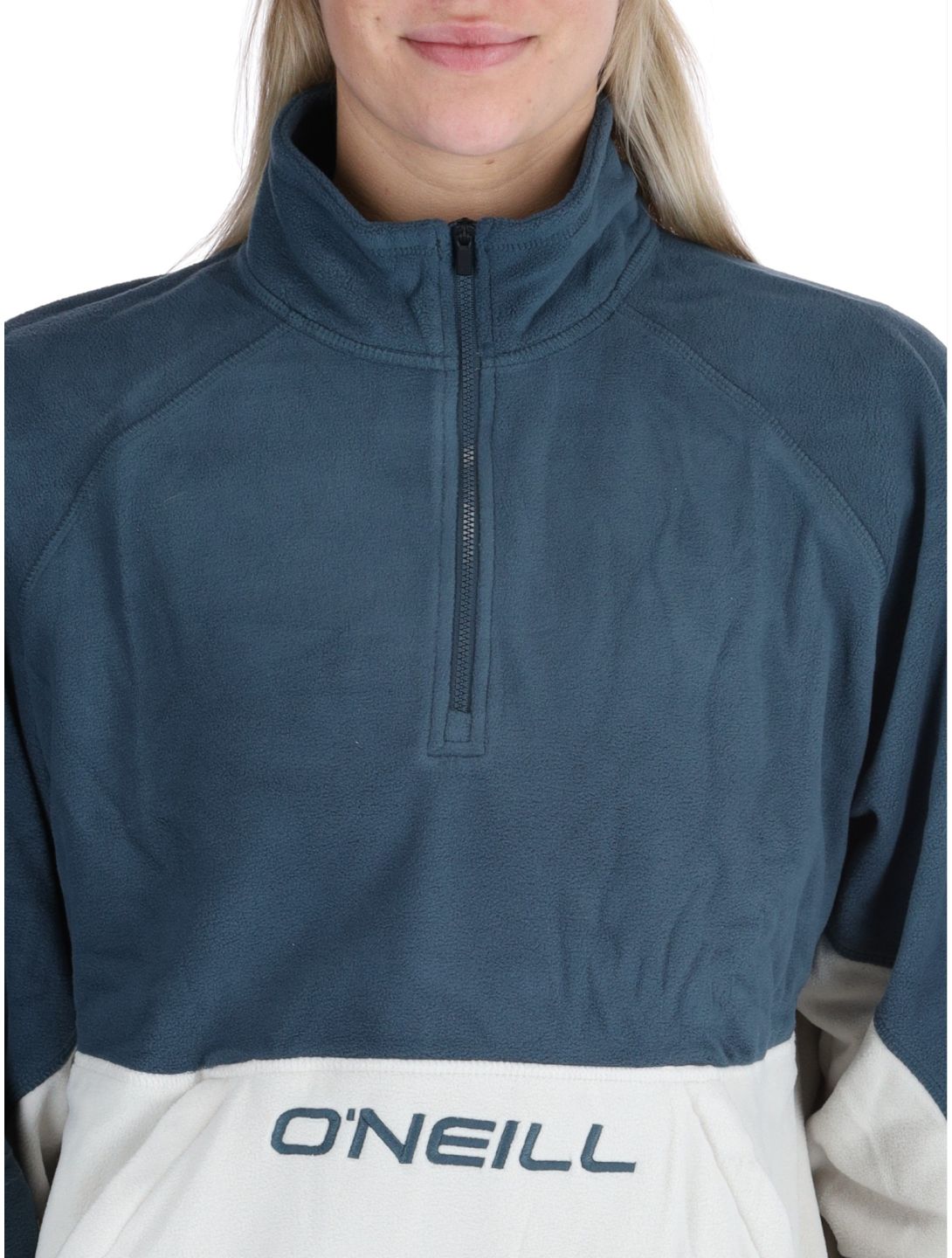 O'Neill, O'riginals Polartec 100HZ pull femmes Alma Steel blanc, bleu 