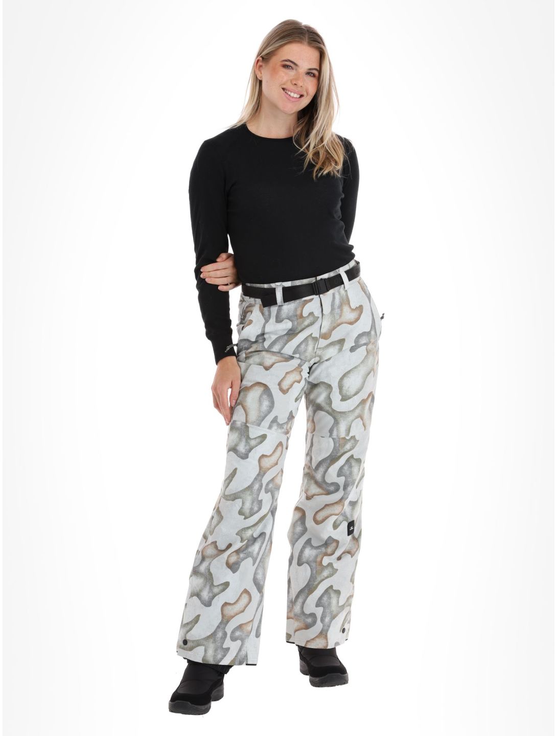 O'Neill, Star Printed pantalon de ski femmes Hiker Camo multicolore 