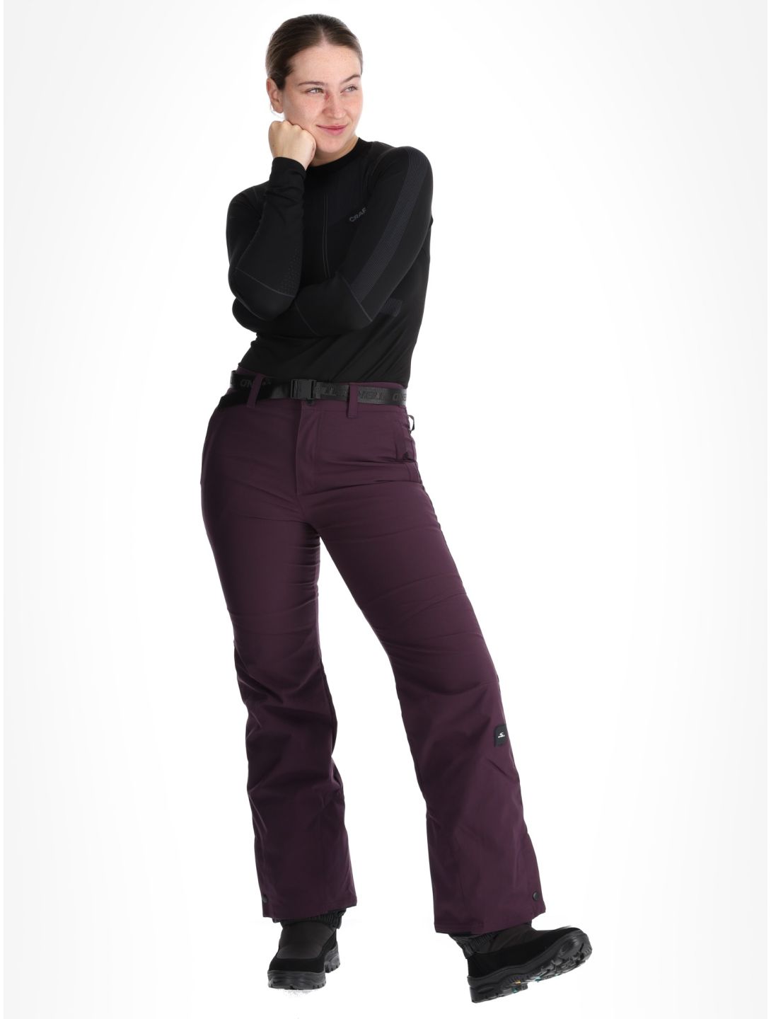 O'Neill, Star Slim Snow pantalon de ski femmes Aubergine violet 