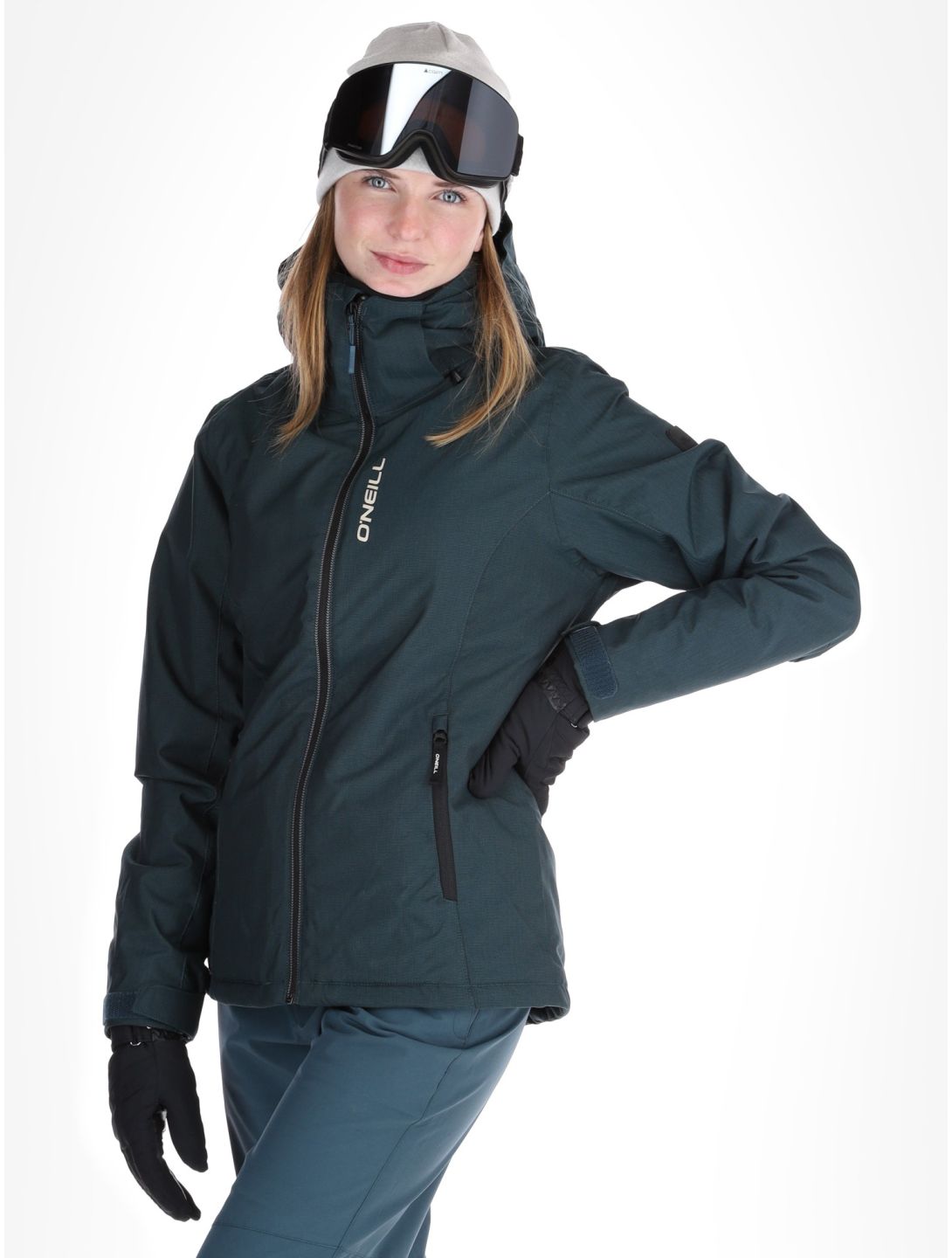 O'Neill, Stuvite Snow veste de ski femmes Alma Steel bleu 