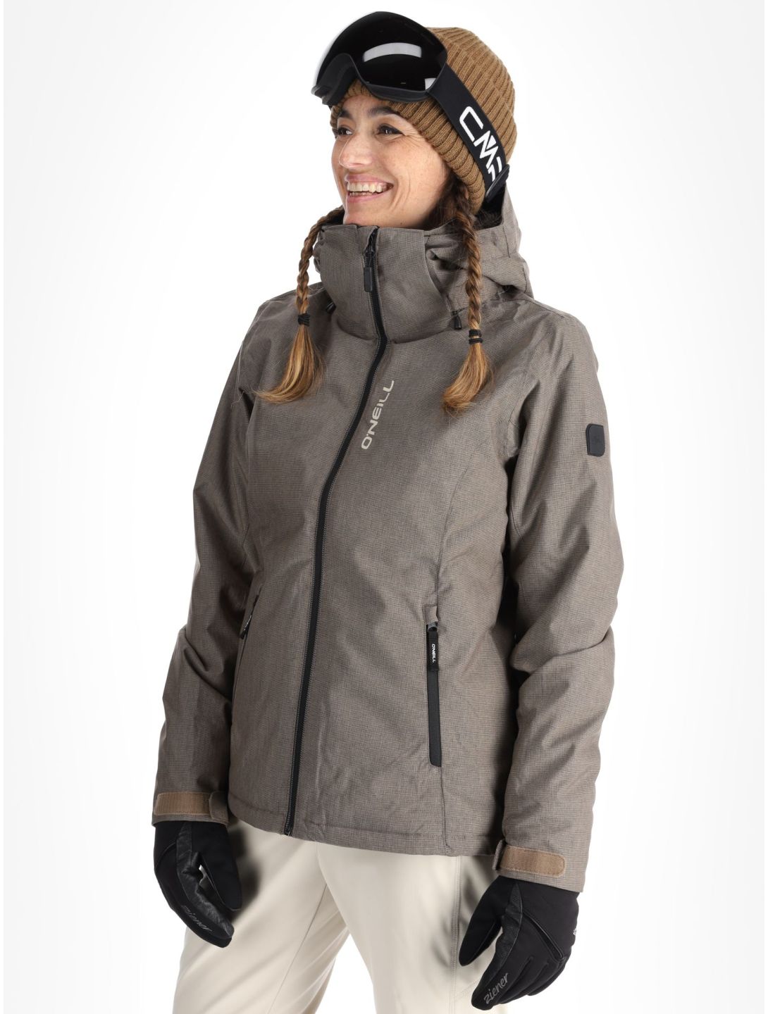 O'Neill, Stuvite Snow veste de ski femmes Concrete gris 